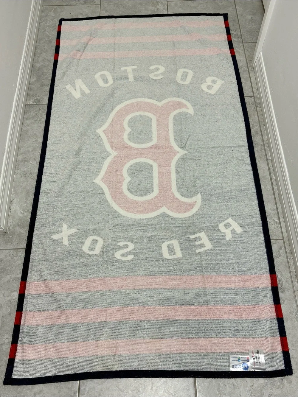 Northwest Navy & Red Team Logo Towel Tag